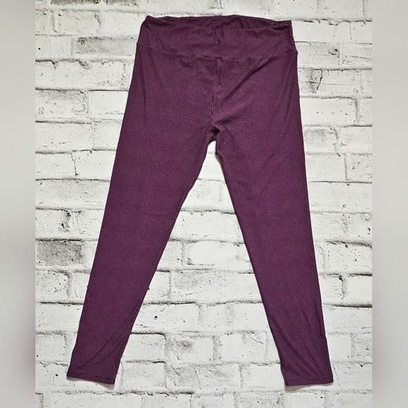 LuLaRoe Pants - Lularoe Purple with White Dots